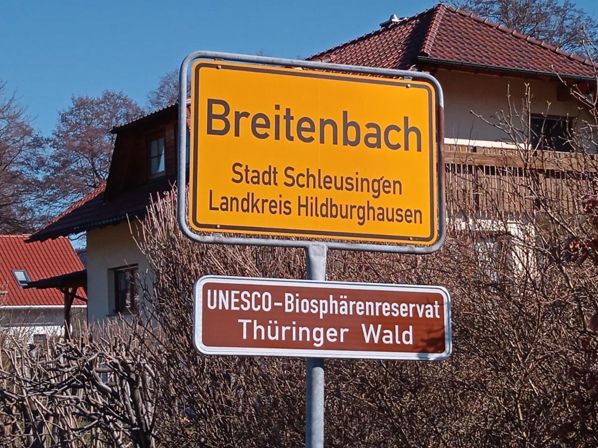 Hotel & Restaurant Zum Adlersberg Schleusingen 外观 照片