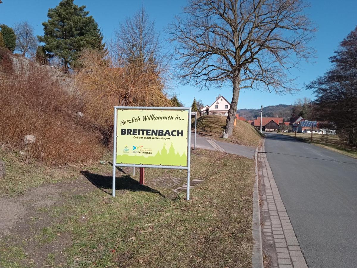 Hotel & Restaurant Zum Adlersberg Schleusingen 外观 照片