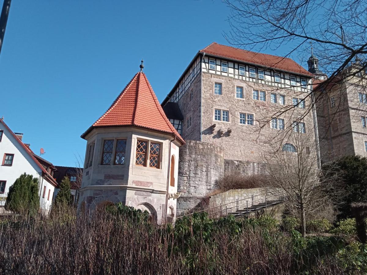 Hotel & Restaurant Zum Adlersberg Schleusingen 外观 照片